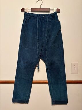 Dr.Collectors Relaxed indigo Corduroy trousers